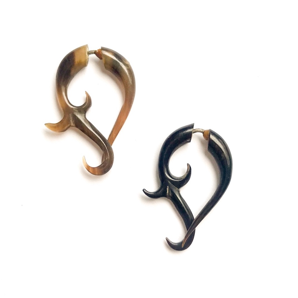 Fake Gauge Earrings